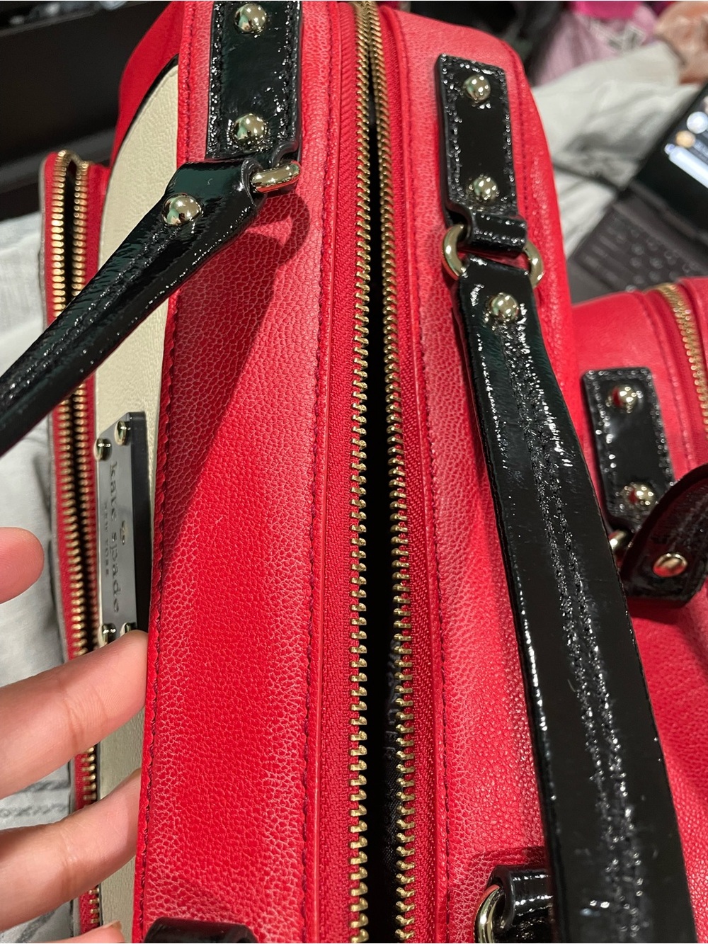 Kate spade typewriter purse (leather) - Picture 4 of 8